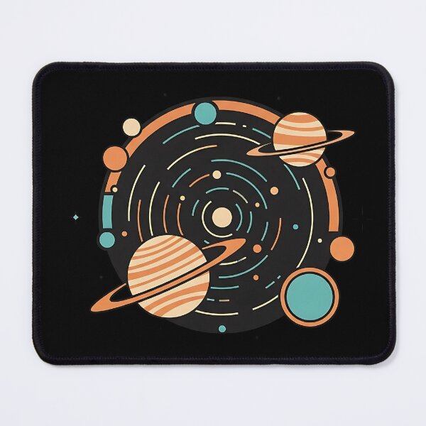 Item preview, Vintage Retro Solar System Badge designed and sold by iwzzuel.