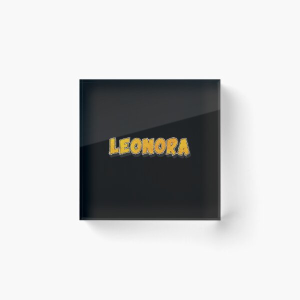 Item preview, Leonora Personalized Funny Custom Name Design for Women and Girls designed and sold by Watsonarts.