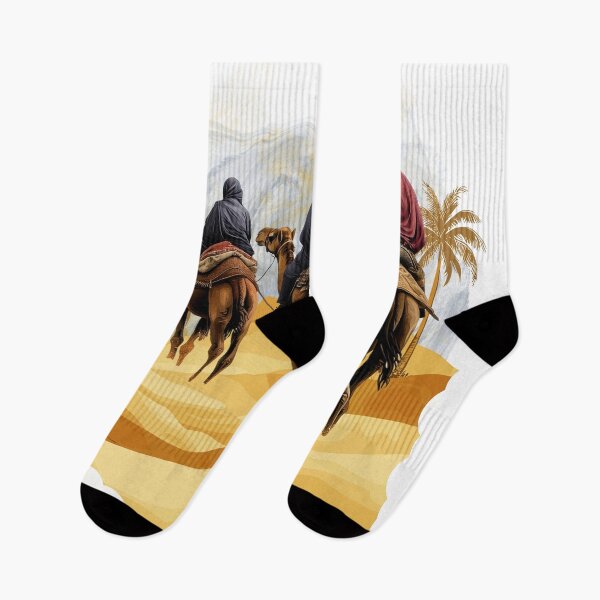 Item preview, Desert Caravan Journey – Majestic Camel Riders Art designed and sold by ChenEngEng.