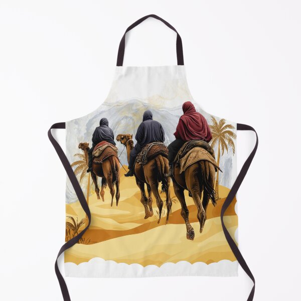Item preview, Desert Caravan Journey – Majestic Camel Riders Art designed and sold by ChenEngEng.