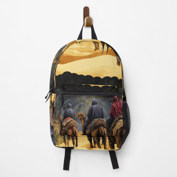 Item preview, Desert Caravan Journey – Majestic Camel Riders Art designed and sold by ChenEngEng.