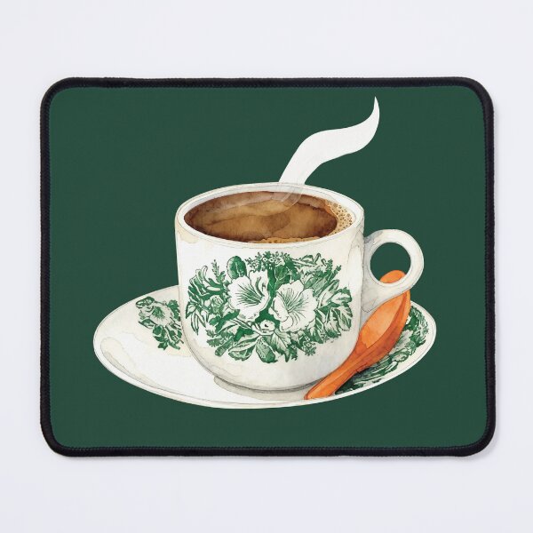Item preview, Asian Kopitiam Cup Of Hot Coffee designed and sold by Alicia Chee.
