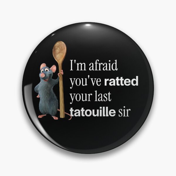 Item preview, I'm afraid you've ratted your last tatouille sir designed and sold by Primotees.