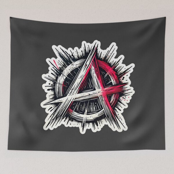 Item preview, Graffiti Anarchy Symbol Urban Street Art Design Style designed and sold by PinUpPizzazz.