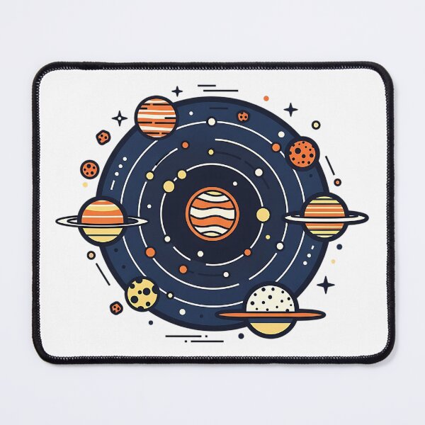 Item preview, Vintage Retro Solar System Badge designed and sold by iwzzuel.