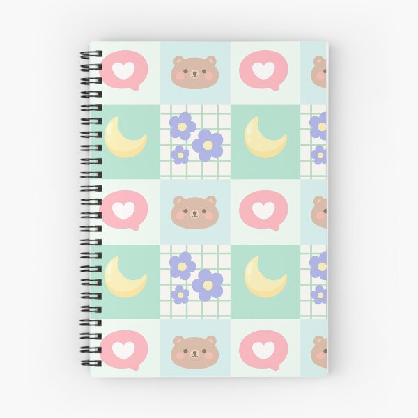 Item preview, bear, flower and moon design designed and sold by studioparallel.