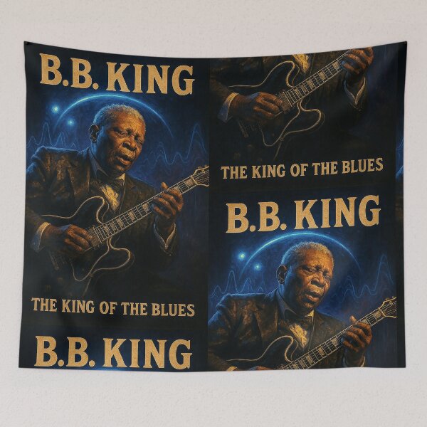 Item preview, BB King - King of Blues designed and sold by Altaf Aji.