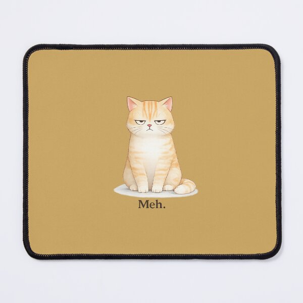 Item preview, Meh Grumpy Cat Minimal designed and sold by HoloInverse.