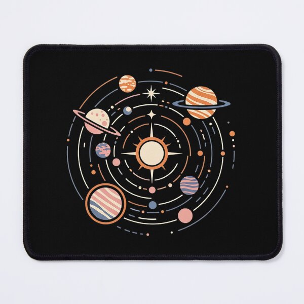 Item preview, Vintage Retro Solar System Badge designed and sold by iwzzuel.