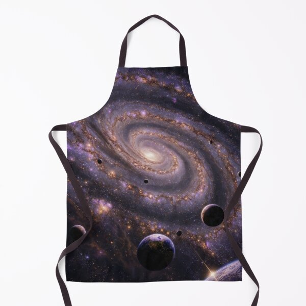 Item preview, Cosmic Spiral Nebula with Planets designed and sold by CoquetteLunaCo.