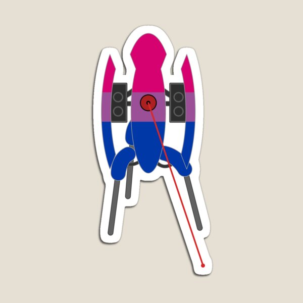 Item preview, Bisexual Portal Turret designed and sold by aerrapc.