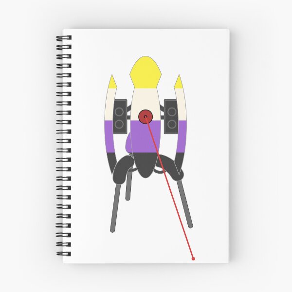 Item preview, Non-Binary Portal Turret designed and sold by aerrapc.