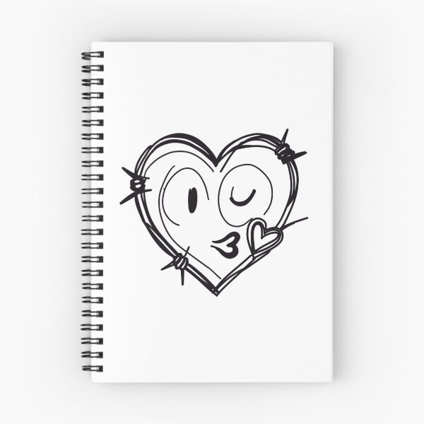 Item preview, Barbed Wire Heart Blowing a Kiss designed and sold by Kazzasthings.
