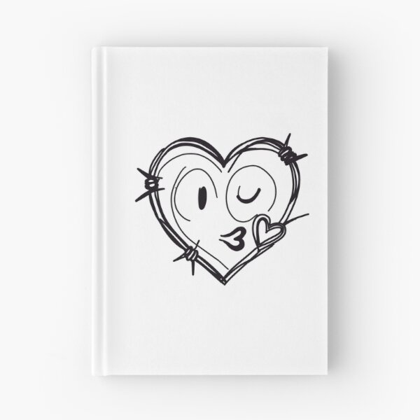 Item preview, Barbed Wire Heart Blowing a Kiss designed and sold by Kazzasthings.