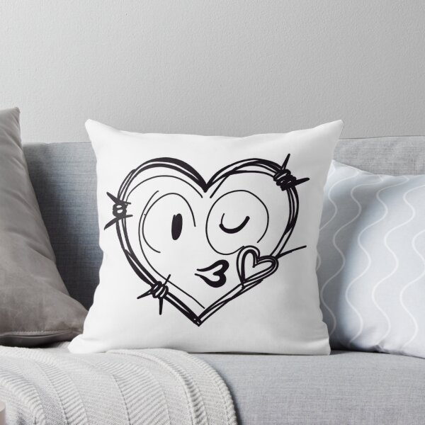 Item preview, Barbed Wire Heart Blowing a Kiss designed and sold by Kazzasthings.