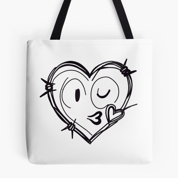 Item preview, Barbed Wire Heart Blowing a Kiss designed and sold by Kazzasthings.