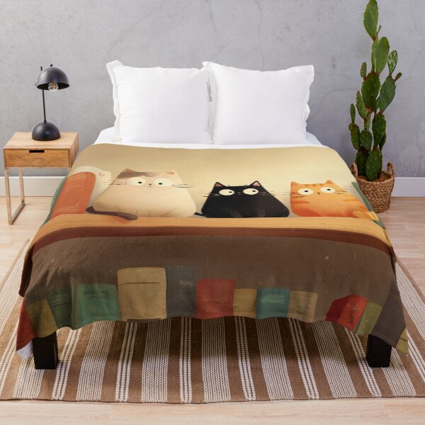 Item preview, Cats and Books designed and sold by bubblyrainbow.