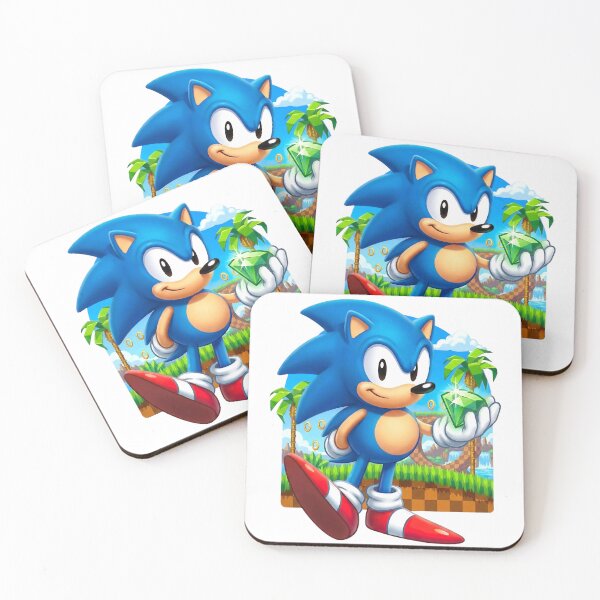 Item preview, Classic Sonic the Hedgehog & The Chaos Emerald designed and sold by LiteTH.