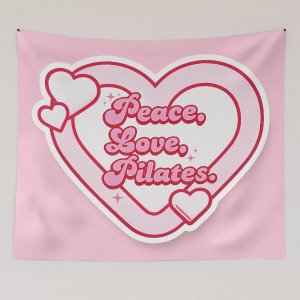Item preview, Peace, love, pilates designed and sold by YChangShop.