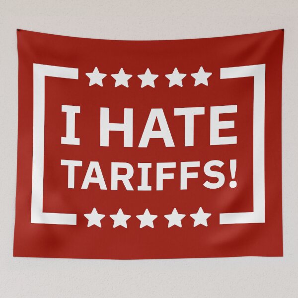 Item preview, I hate tariffs  designed and sold by Rachel the Artist .