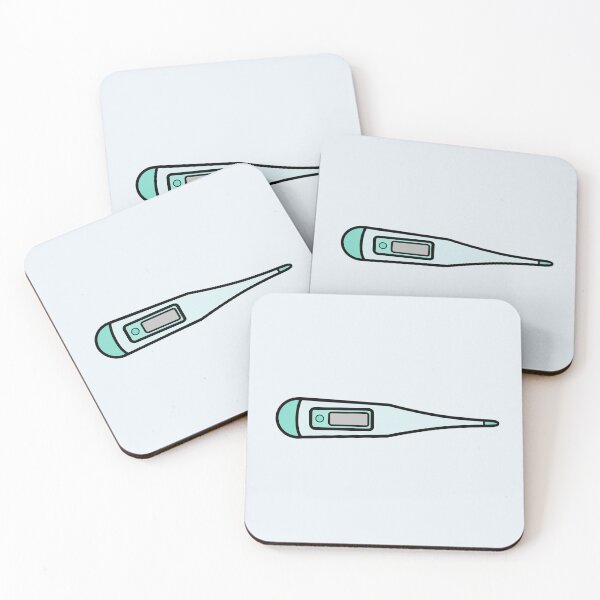 Item preview, Minimal Medical Thermometer Illustration designed and sold by Still Learning Days.