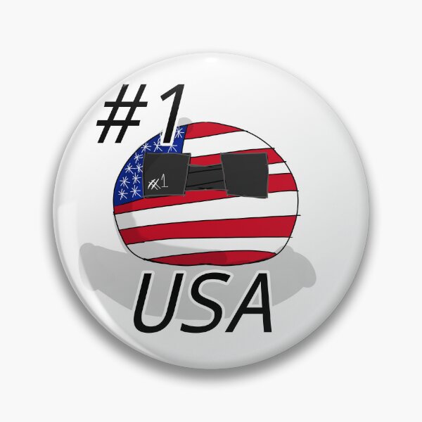 Item preview, USA Countryball #1 - Cool Murica Meme with Sunglasses designed and sold by YoThinIT.