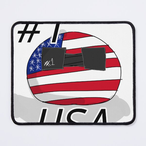Item preview, USA Countryball #1 - Cool Murica Meme with Sunglasses designed and sold by YoThinIT.