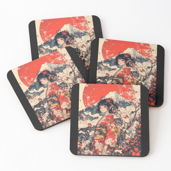 Item preview, Mt.Fuji × Japanese cartoon Art 5 designed and sold by カイトラボ.
