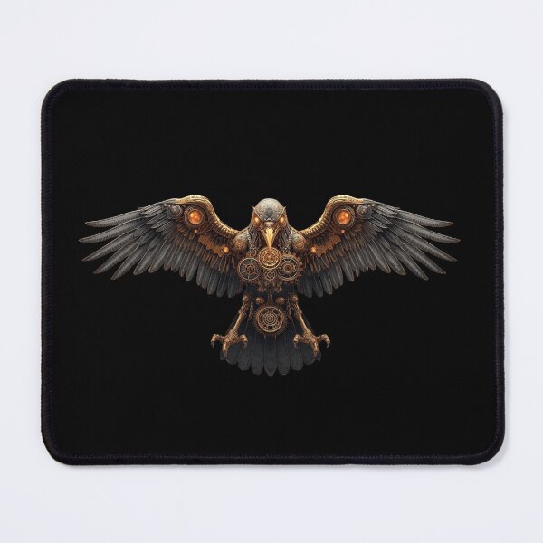 Item preview, Victorian Clockwork Raven – Steampunk Gothic Mechanical Bird Art designed and sold by Chippychips1.