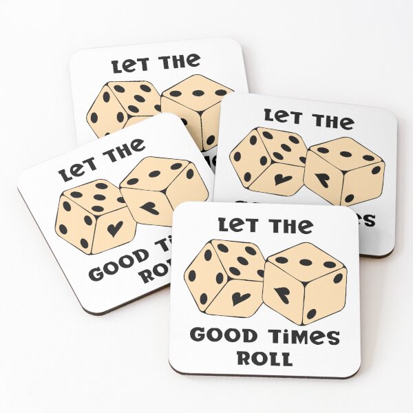 Item preview, let the good times roll dice designed and sold by retrocreations|.