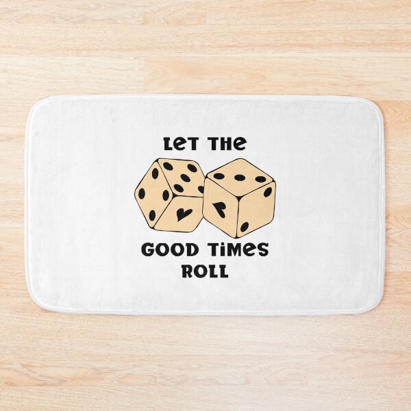 Item preview, let the good times roll dice designed and sold by retrocreations|.
