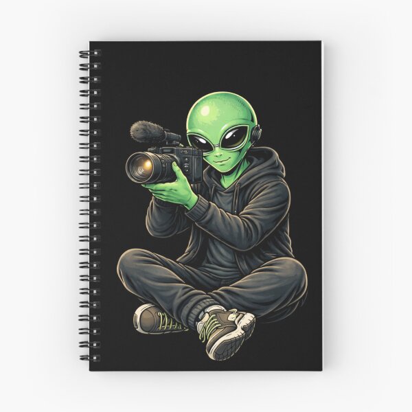 Item preview, Filmmaker Director Alien – Creative Cinema Storyteller Aesthetic Art designed and sold by ColorSplash123.