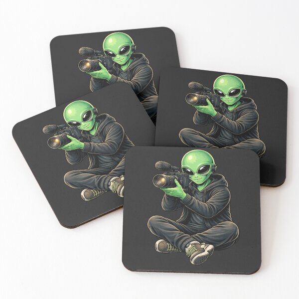 Item preview, Filmmaker Director Alien – Creative Cinema Storyteller Aesthetic Art designed and sold by ColorSplash123.