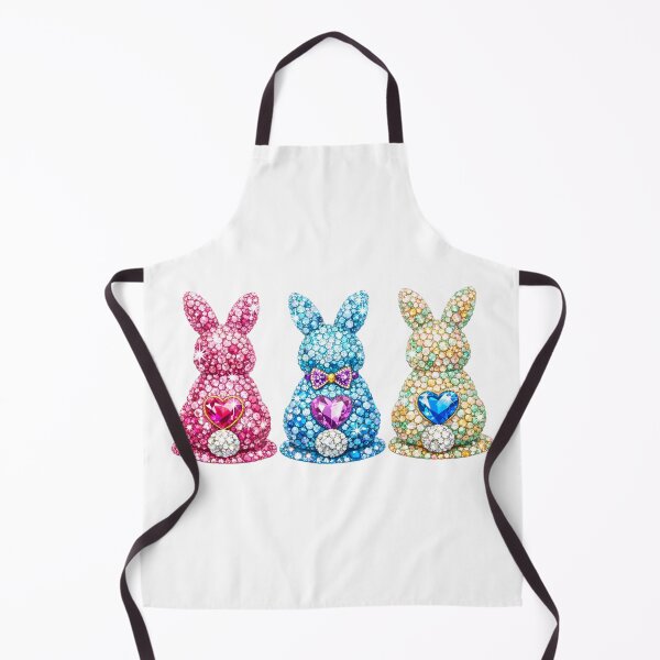 Item preview, Three Colorful Rhinestone Easter Bunnies designed and sold by Lbeck1869.