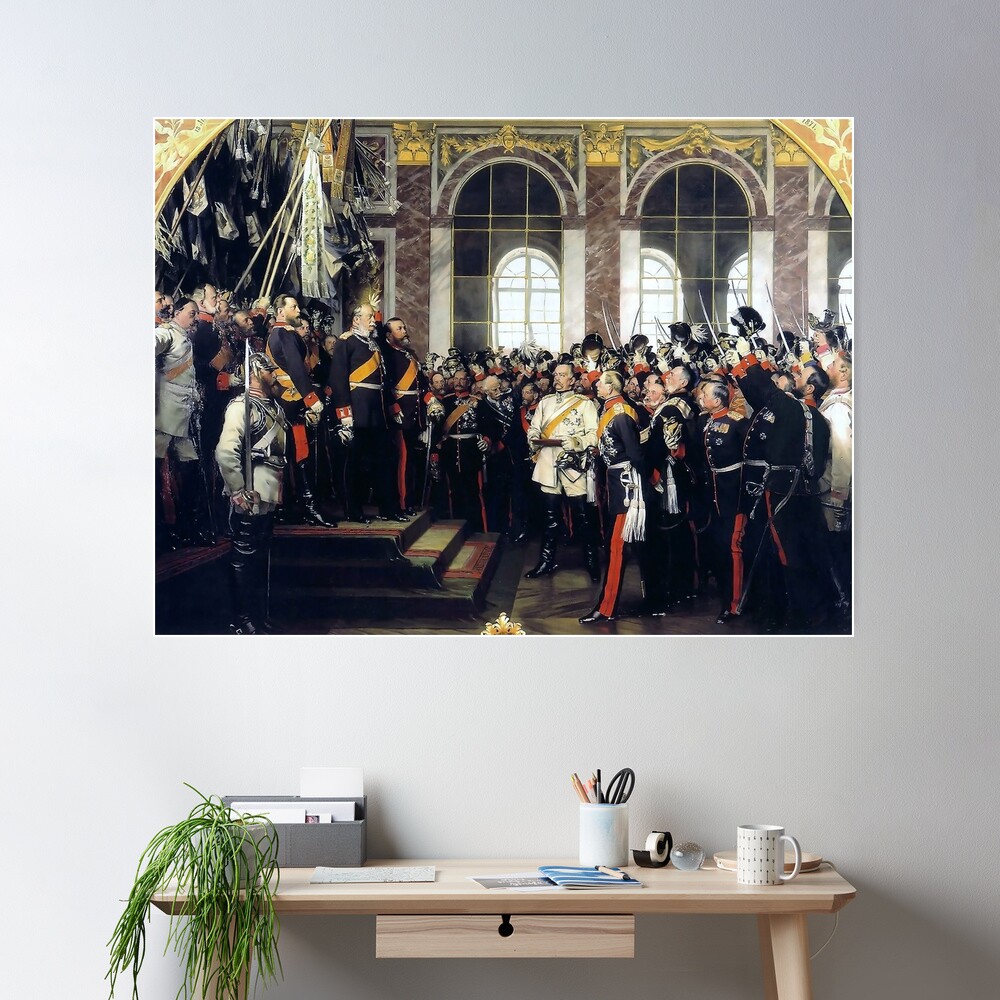 Proclamation of the German Empire, 1871 Poster