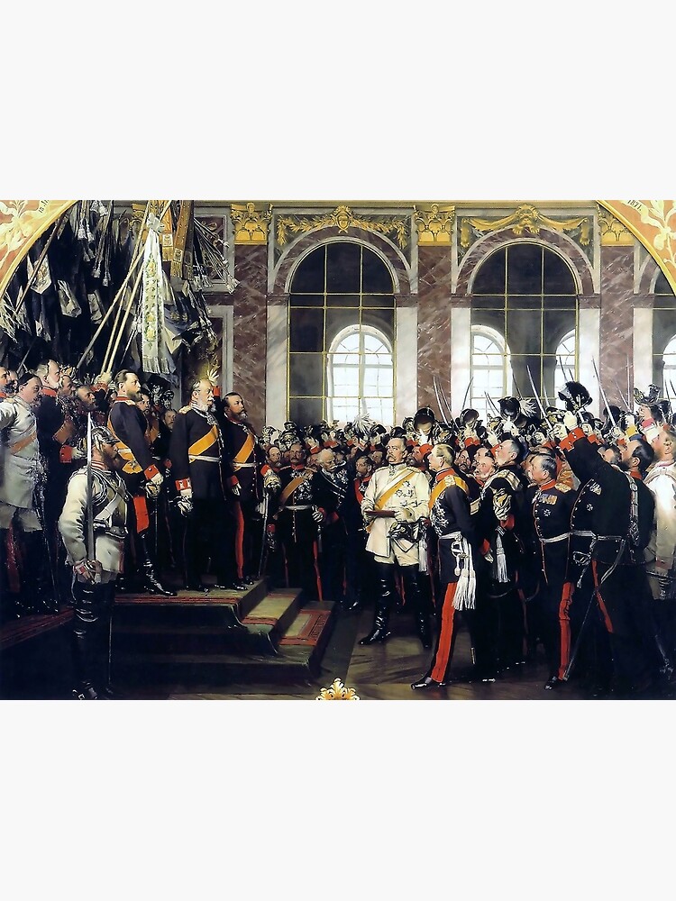 Proclamation of the German Empire, 1871 by edsimoneit