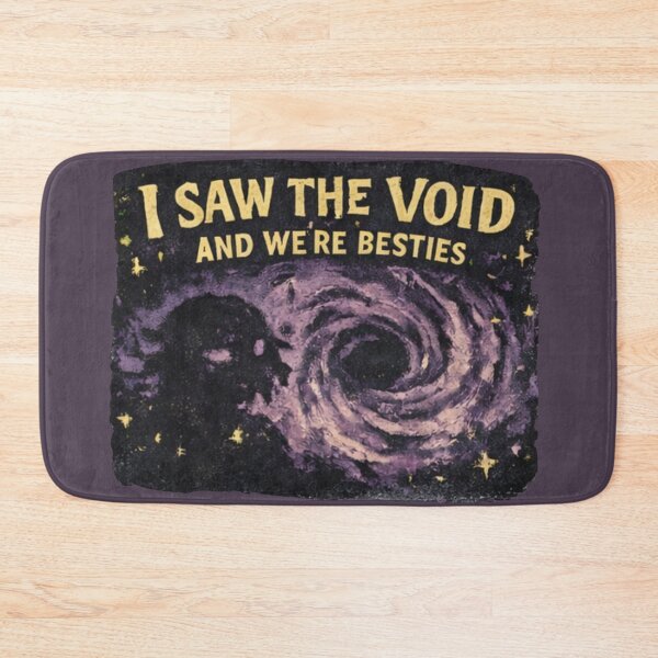 Item preview, I Saw the Void and We`re Besties – Dark Humor Graphic Tee designed and sold by Chippychips1.