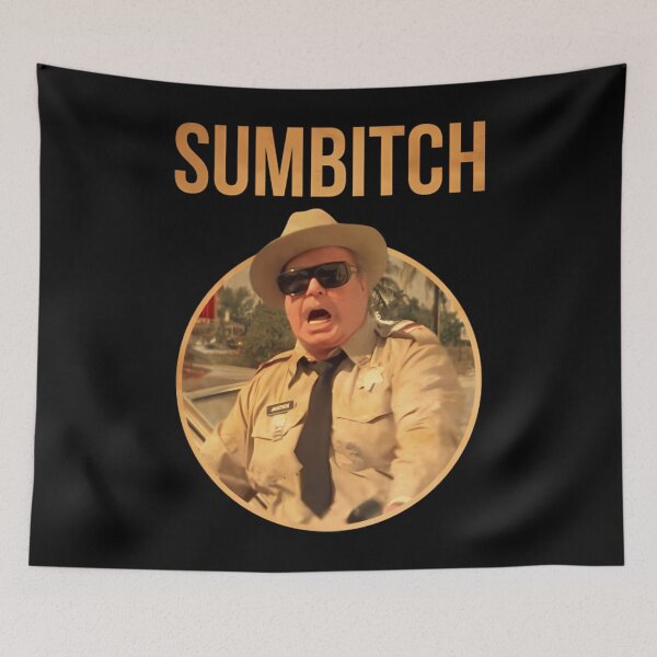Artikelvorschau, Polizei Sumbitch Justice Smokey Bandit entworfen und verkauft von Scribbles-me.