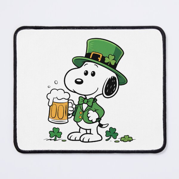 Item preview, Saint Patricks Day Snoopy, Snoopy St Patricks Day designed and sold by graphic-genie.