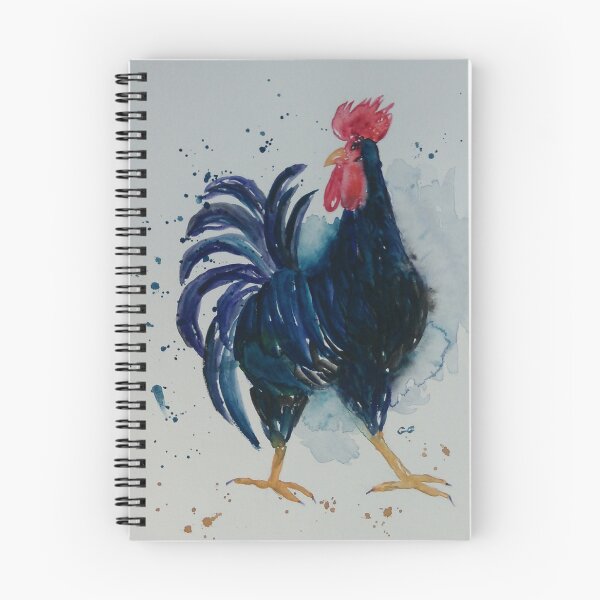 Item preview, Black Rooster - bird art design  designed and sold by Garry Greenwood.