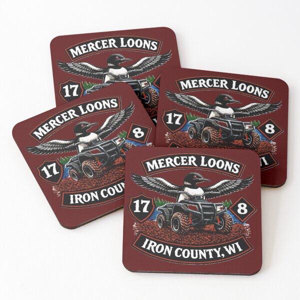 Item preview, Mercer, Iron County, Wisconsin Loon on ATV designed and sold by Wisconsin Loonz.