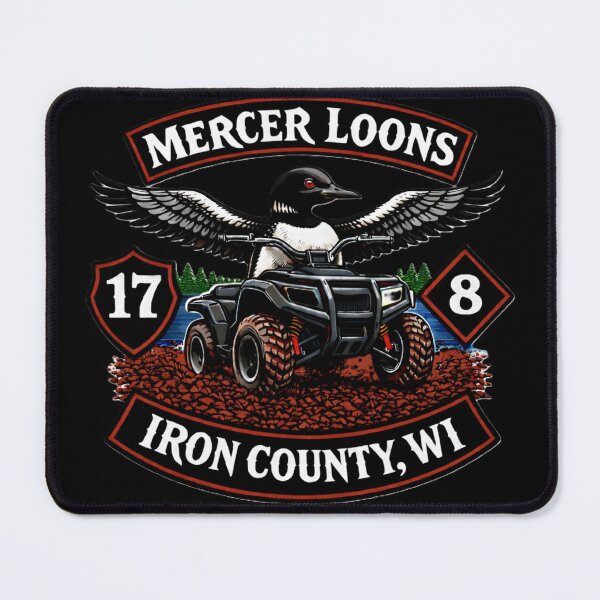 Item preview, Mercer, Iron County, Wisconsin Loon on ATV designed and sold by Wisconsin Loonz.