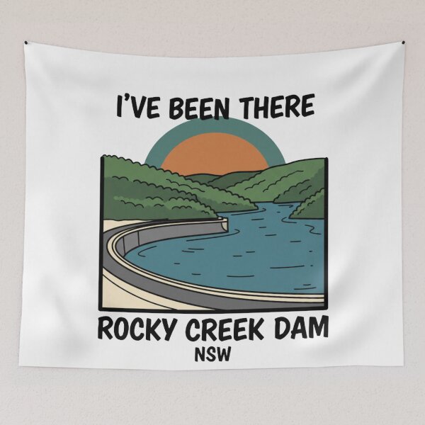 Item preview, I’ve Been There — Rocky Creek Dam designed and sold by Random Designs.