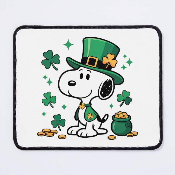 Item preview, Saint Patricks Day Snoopy, Snoopy St Patricks Day designed and sold by graphic-genie.