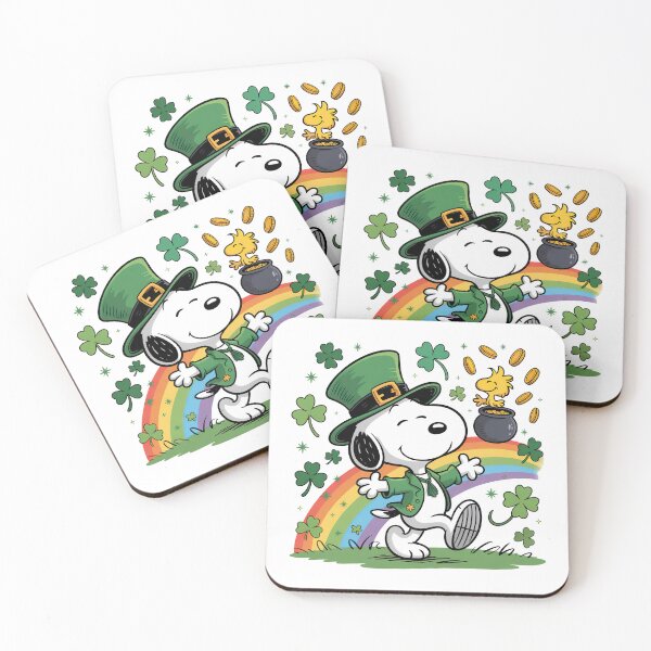 Item preview, Saint Patricks Day Snoopy, Snoopy St Patricks Day designed and sold by graphic-genie.