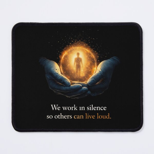 Item preview, We Work in Silence So Others Live Loud designed and sold by 97Ts.