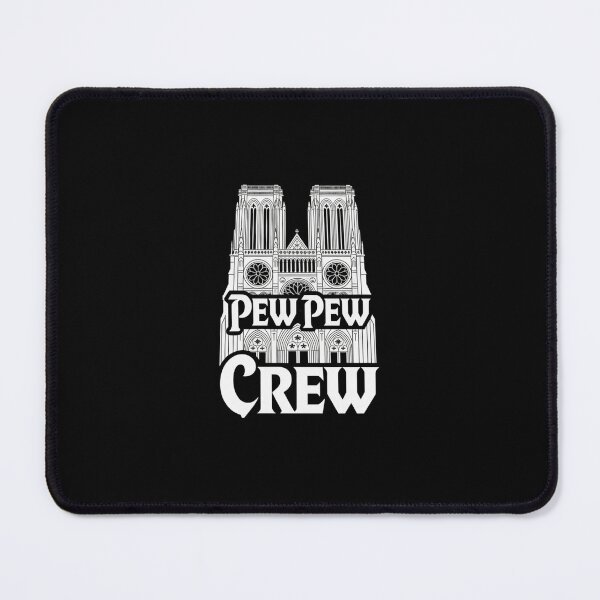 Item preview, "Pew Crew” – Black And White Gothic Design designed and sold by Peter Stawicki.