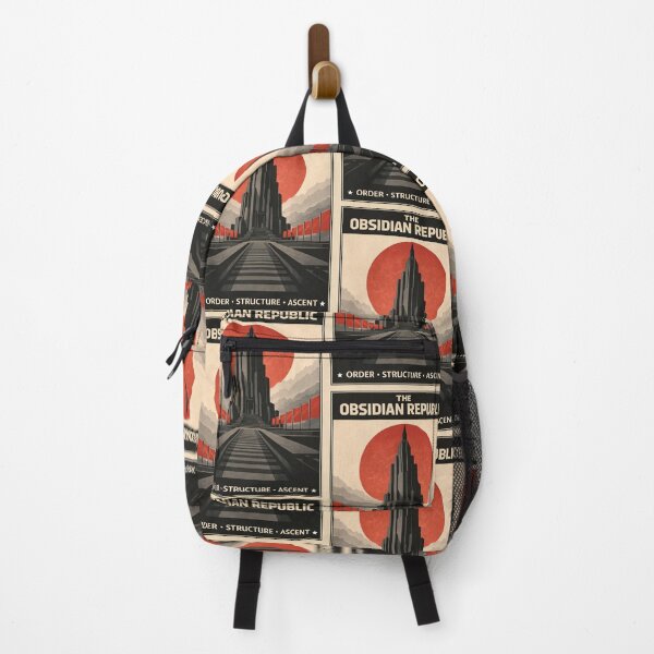 Item preview, The Obsidian Republic Fictional Empire Brutalist Art designed and sold by Atlas Poster Co..