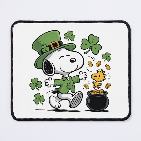 Item preview, Saint Patricks Day Snoopy, Snoopy St Patricks Day designed and sold by graphic-genie.