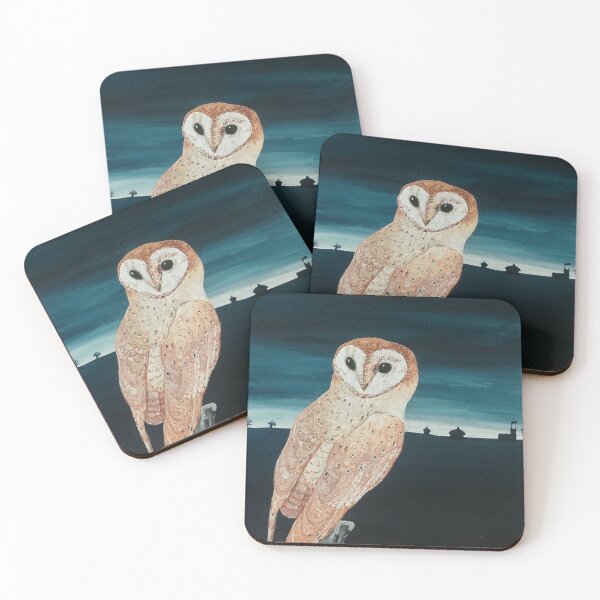 Item preview, Barn Owl design - owl art - bird art - owls designed and sold by Garry Greenwood.